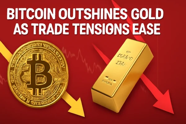 Ticaret Gerilimleri Azalırken Bitcoin Altını Geride Bıraktı